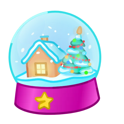 💎 Стикер «Snow Globe» для Telegram