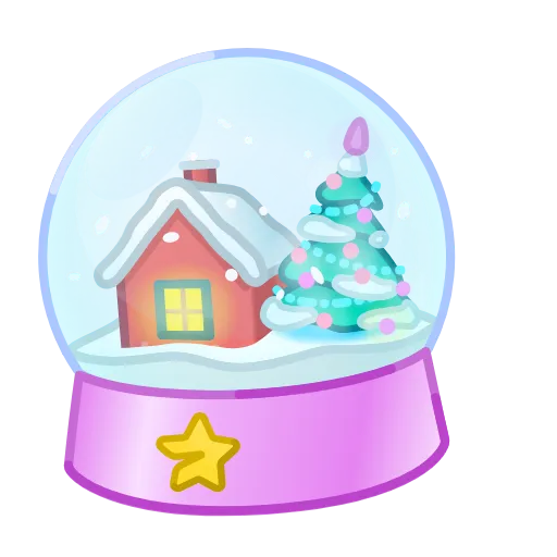💎 Стикер «Snow Globe» для Telegram