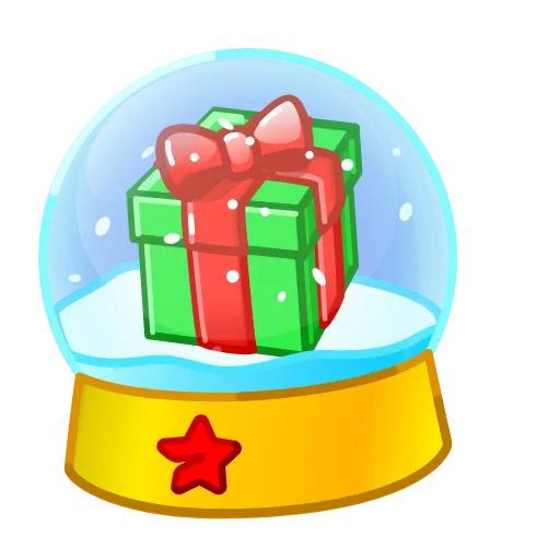 💎 Стикер «Snow Globe» для Telegram
