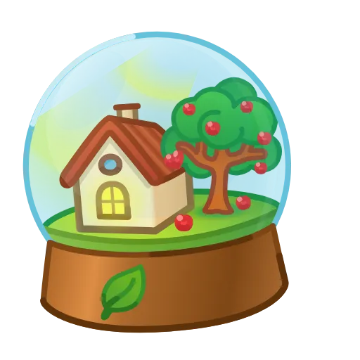 💎 Стикер «Snow Globe» для Telegram