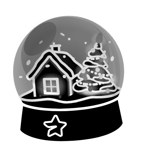 💎 Стикер «Snow Globe» для Telegram
