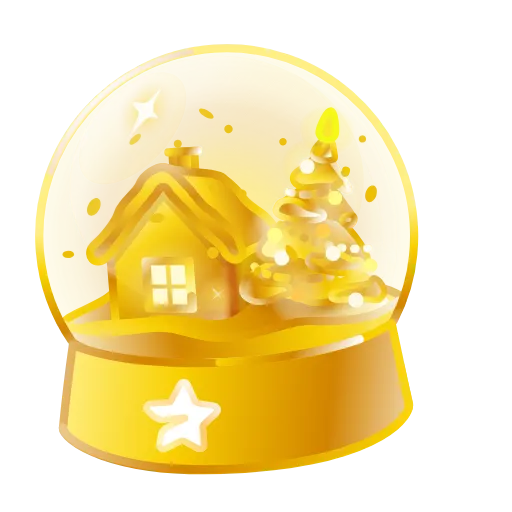💎 Стикер «Snow Globe» для Telegram