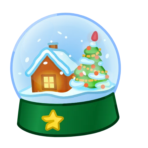 🏡 Эмодзи «Snow Globe» для Telegram