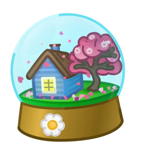 🏡 Эмодзи «Snow Globe» для Telegram