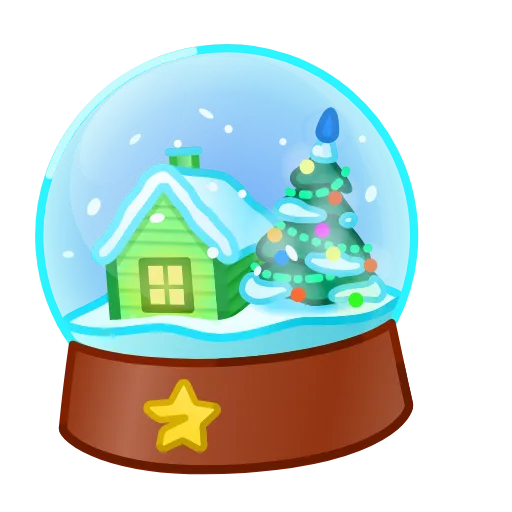 🏡 Эмодзи «Snow Globe» для Telegram