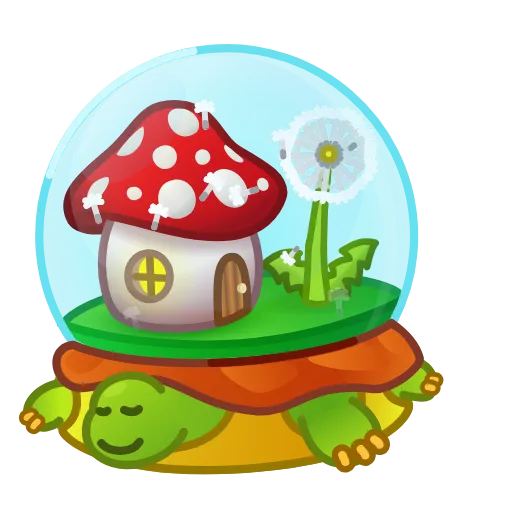 🏡 Эмодзи «Snow Globe» для Telegram