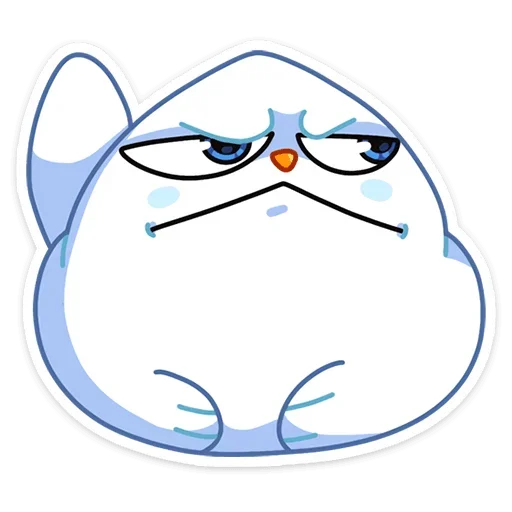 🌰 Стикер «Котовичок» для Telegram