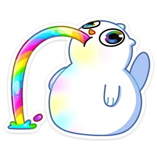 🌈 Стикер «Котовичок» для Telegram