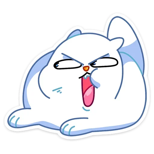 😠 Стикер «Котовичок» для Telegram