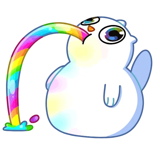 🌈 Эмодзи «Котовичок» для Telegram