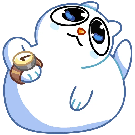 ⏳ Эмодзи «Котовичок» для Telegram