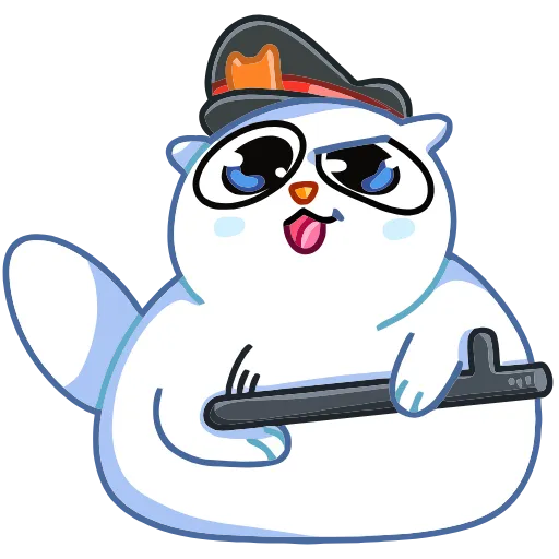 🔫 Эмодзи «Котовичок» для Telegram