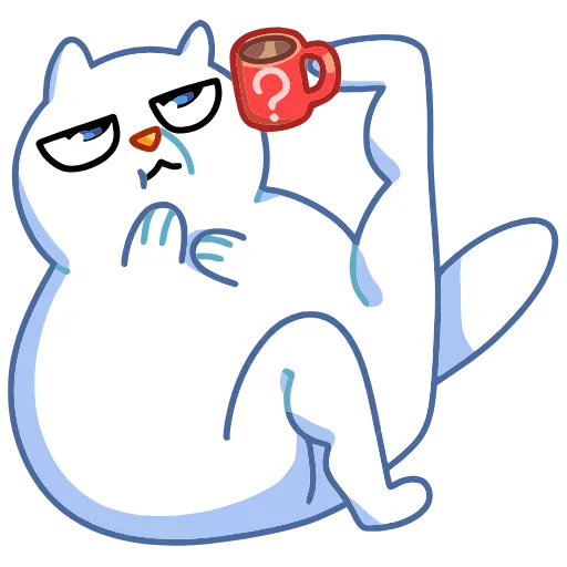 ☕️ Эмодзи «Котовичок» для Telegram