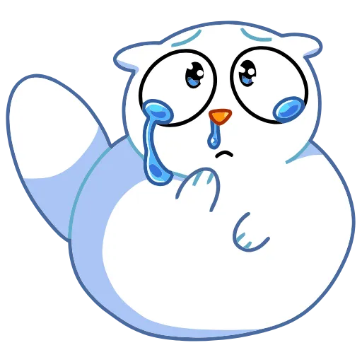 😢 Эмодзи «Котовичок» для Telegram