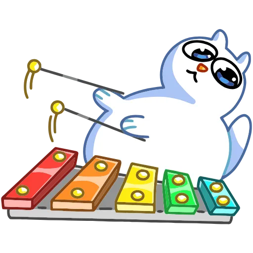 🎸 Эмодзи «Котовичок» для Telegram