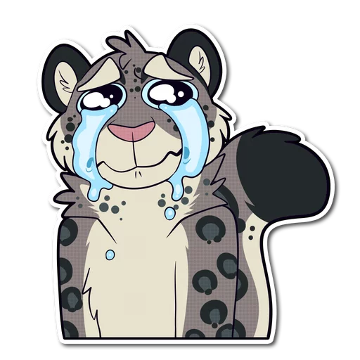 😭 Стикер «Snow Leopard» для Telegram