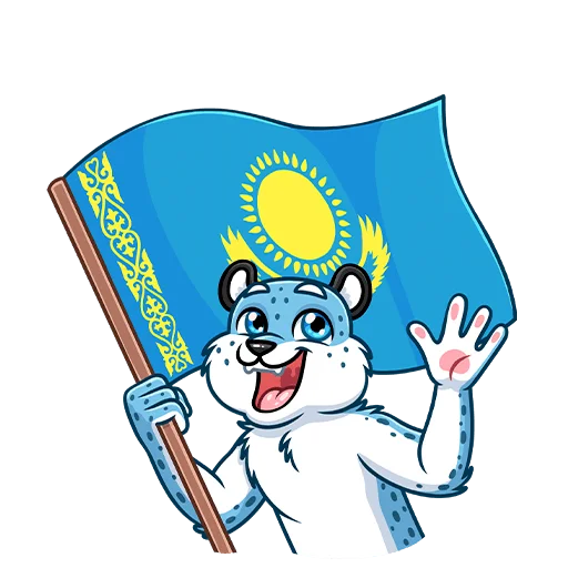 👋 Стикер «Снежный Барс Без Текста» для Telegram