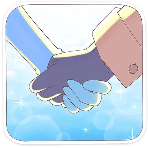 😻 Стикер «Снегурочка Юко» для Telegram