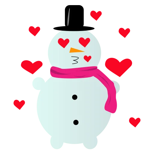 😍 Стикер «snowman kamilla» для Telegram