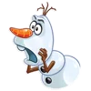 😱 Эмодзи «. ◌ ₊ snowman ︵ ׄ ⃝ㅤ۫» для Telegram