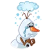 😭 Эмодзи «. ◌ ₊ snowman ︵ ׄ ⃝ㅤ۫» для Telegram