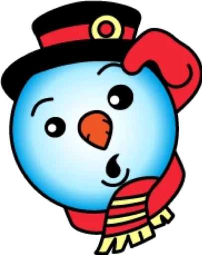 🤨 Стикер «Снеговик» для Telegram