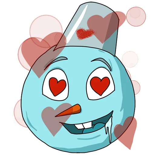 🥰 Стикер «Snowman» для Telegram