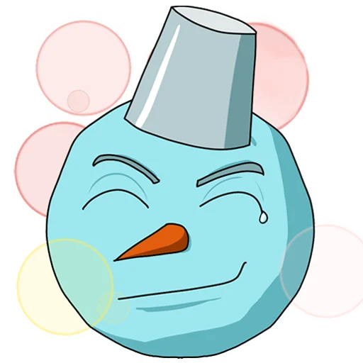 😅 Стикер «Snowman» для Telegram