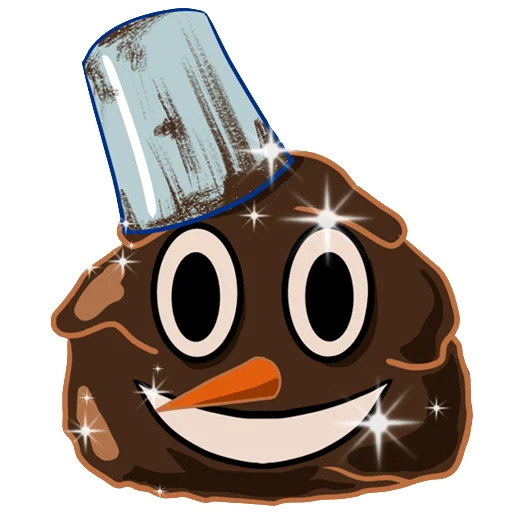 💩 Стикер «Snowman» для Telegram