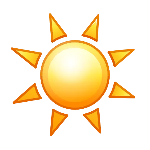 ☀️ Эмодзи «Снеговик» для Telegram