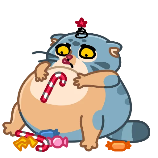 😋 Стикер «Snow Manul» для Telegram