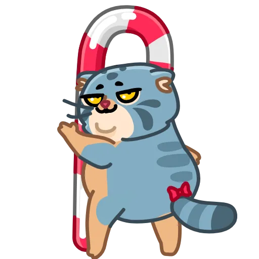 😏 Стикер «Snow Manul» для Telegram