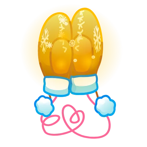 🎁 Эмодзи «Snow Mittens» для Telegram
