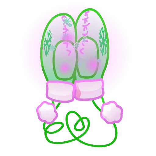 🎁 Эмодзи «Snow Mittens» для Telegram