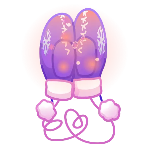 🎁 Эмодзи «Snow Mittens» для Telegram