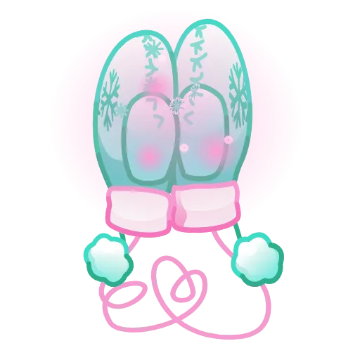 🎁 Эмодзи «Snow Mittens» для Telegram