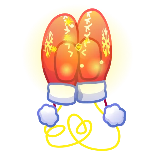 🎁 Эмодзи «Snow Mittens» для Telegram