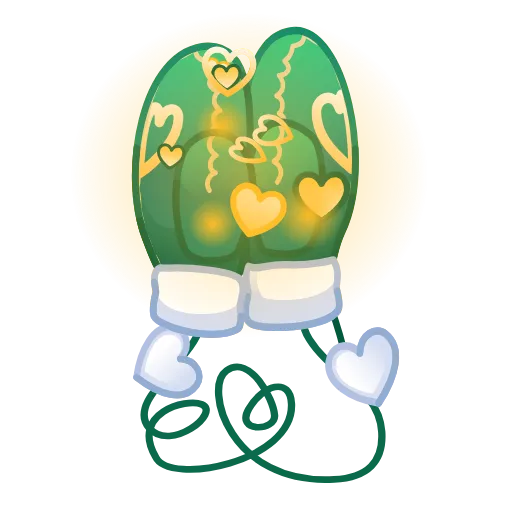 🎁 Эмодзи «Snow Mittens» для Telegram