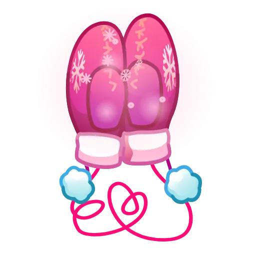 🎁 Эмодзи «Snow Mittens» для Telegram