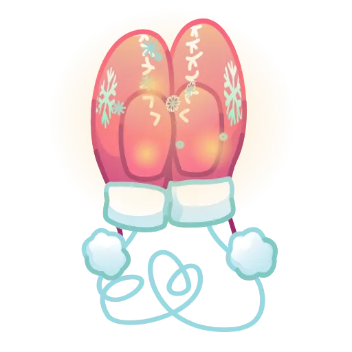 🎁 Эмодзи «Snow Mittens» для Telegram