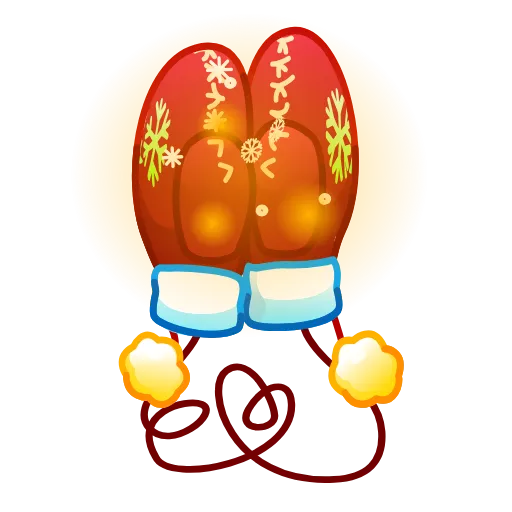 🎁 Эмодзи «Snow Mittens» для Telegram