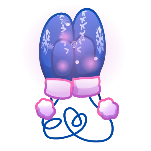 🎁 Эмодзи «Snow Mittens» для Telegram
