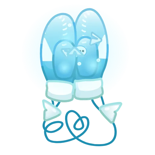 🎁 Эмодзи «Snow Mittens» для Telegram