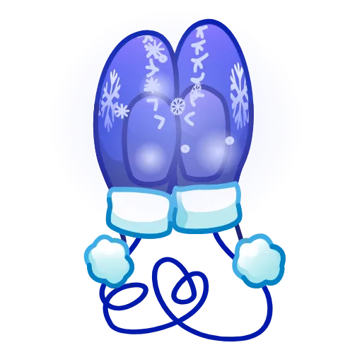 🎁 Эмодзи «Snow Mittens» для Telegram