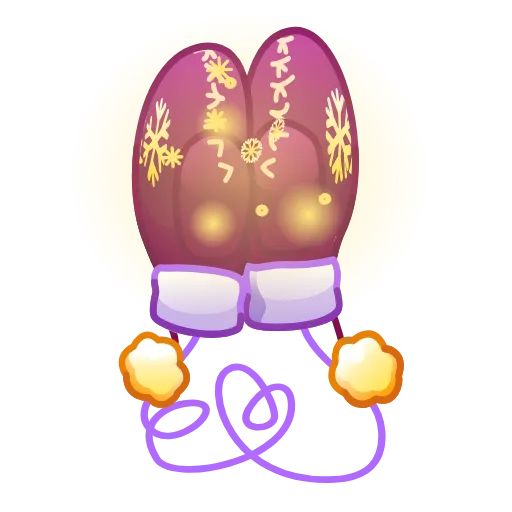 🎁 Эмодзи «Snow Mittens» для Telegram