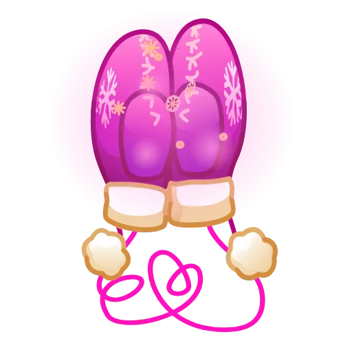 Стикерпак Snow Mittens для Telegram