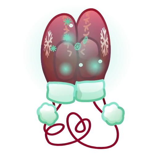 🎁 Эмодзи «Snow Mittens» для Telegram