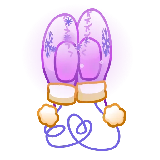 🎁 Эмодзи «Snow Mittens» для Telegram