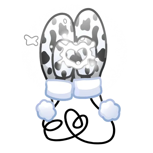 🎁 Эмодзи «Snow Mittens» для Telegram