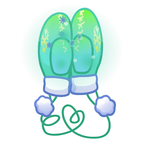 🎁 Эмодзи «Snow Mittens» для Telegram